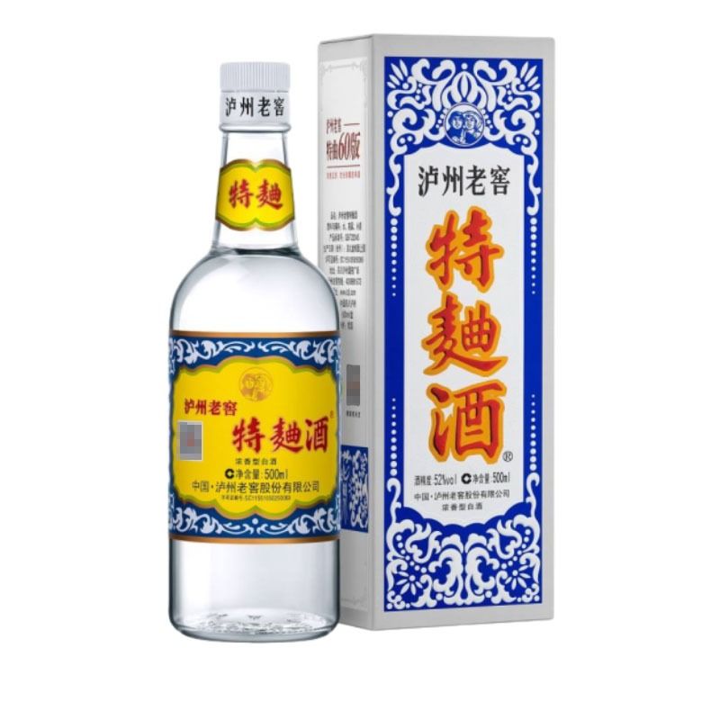 泸州老窖特曲酒 52度特曲60版浓香型白酒 500ml/瓶
